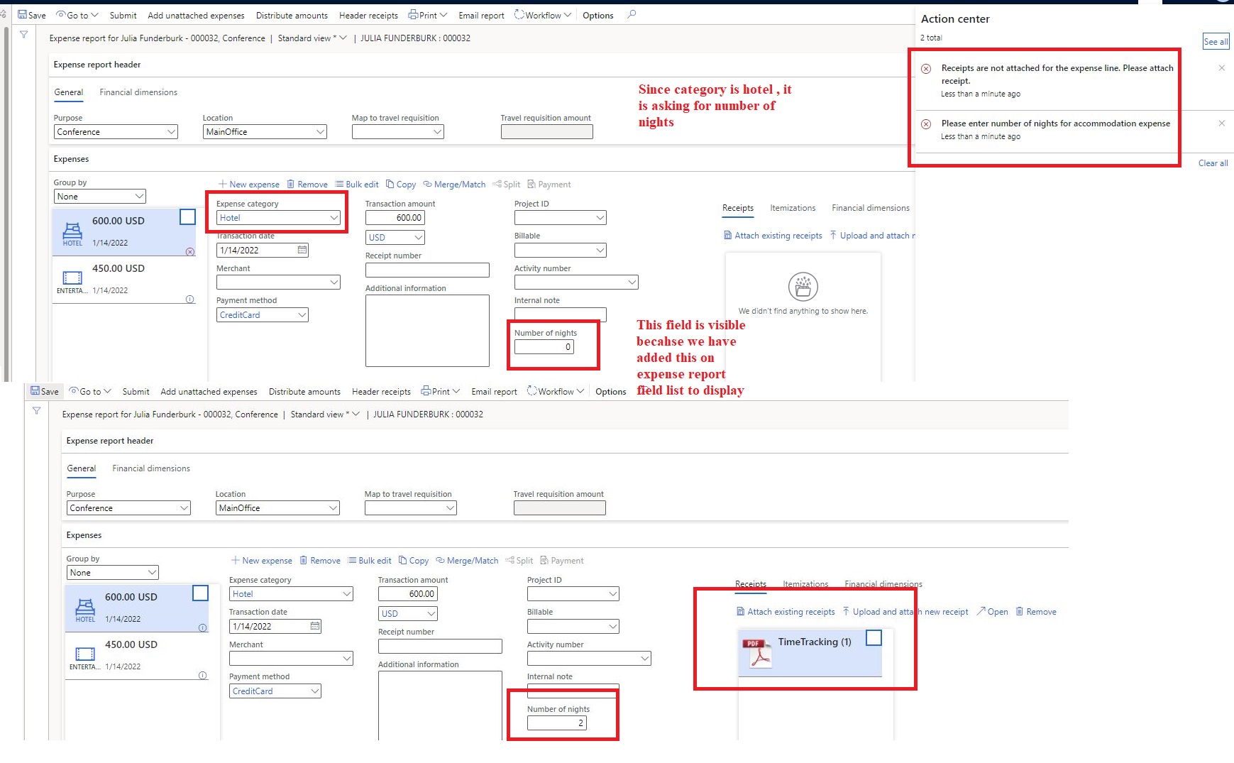 Expense Report Policy in Microsoft Dynamics 365 finance and operations ...